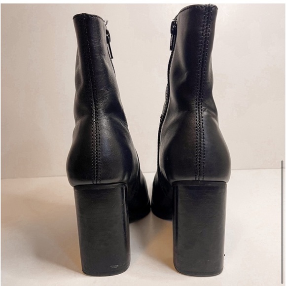 Vintage 90s Y2K Candies Leather Boots 7 - Picture 4 of 11